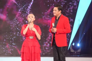 Quỳnh Anh như cá gặp nước khi hát tân cổ cùng NSƯT Trọng Phúc