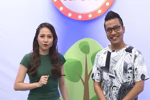 Hoàng Rapper khen ngợi các bé khi tham gia 'Cả nhà cùng vui'