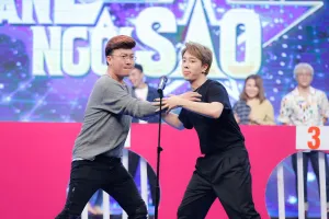 Bộ 3 nhóm Monstar làm đủ trò để hạ đối phương khi chơi Bản lĩnh ngôi sao