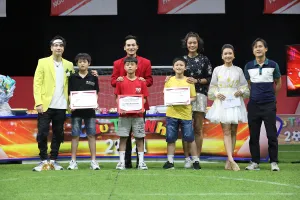 Chủ nhân danh hiệu 'Cầu thủ nhí xuất sắc nhất' lộ diện