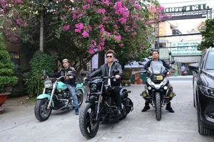 Lâm Vũ lái dàn mô tô tiền tỉ, đại náo sân khấu 'Đấu trường ngôi sao'