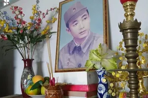 Thiếu úy Lữ Anh Dồi sẽ được công nhận liệt sĩ