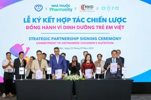 Pharmacity ký hợp tác chiến lược 4 bên: Chung tay vì sức khỏe trẻ em Việt Nam