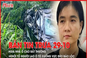 Bản tin trưa 29-10: Giá nhà ở cao bất thường; Khởi tố người lao ô tô xuống vực đèo Bảo Lộc