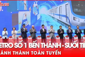 Video: Chính thức khánh thành toàn tuyến metro số 1 Bến Thành - Suối Tiên