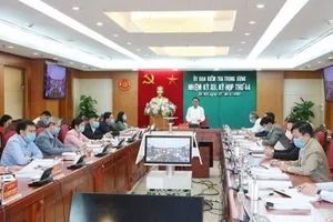 Quảng cảnh Kỳ họp 44 của UBKT Trung ương