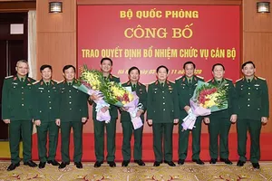 Bộ Quốc phòng trao quyết định bổ nhiệm 2 tân Thứ trưởng