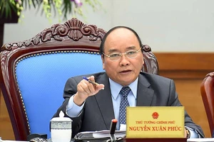 Thủ tướng Nguyễn Xuân Phúc. Ảnh: VGP