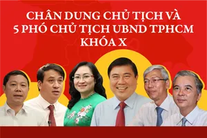 Infographic: Chân dung Chủ tịch và 5 phó chủ tịch UBND TP.HCM nhiệm kỳ 2021-2026