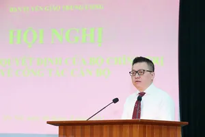 Phân công ông Lê Quốc Minh giữ chức Phó Trưởng ban Tuyên giáo Trung ương