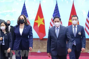 Thủ tướng Phạm Minh Chính tiếp Phó Tổng thống Hoa Kỳ Kamala Harris