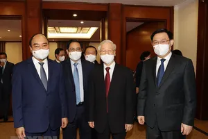 Chùm ảnh: Khai mạc hội nghị lần thứ tư BCH Trung ương Đảng khóa XIII