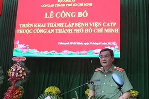 Công bố quyết định thành lập Bệnh viện Công an TP.HCM