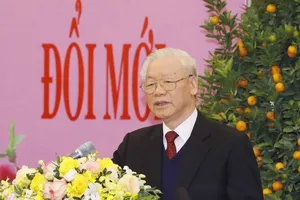 Tổng Bí thư Nguyễn Phú Trọng chúc Tết lãnh đạo, nguyên lãnh đạo Đảng, Nhà nước