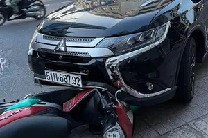 Giảng viên Đại học An ninh lao xe khống chế kẻ cướp giật ở Phú Nhuận