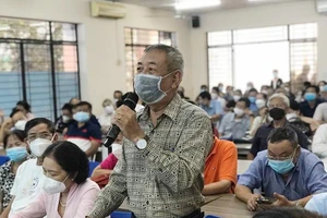 Cử tri TP.HCM quan tâm việc cấp phép xây dựng trong khu dân cư