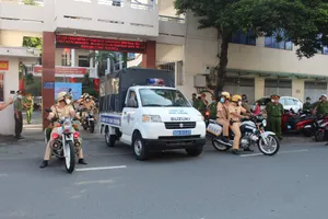 Bình Thạnh ra quân tập trung xử lý vi phạm an toàn giao thông 