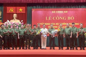 Bộ Công an công bố quyết định bổ nhiệm 2 tân Cục trưởng