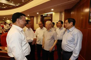 Chùm ảnh Tổng Bí thư chủ trì Hội nghị toàn quốc về phòng, chống tham nhũng