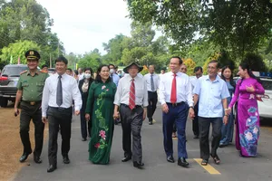 Lãnh đạo TP.HCM thăm khu di tích Trung ương Cục miền Nam