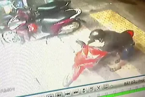 1 cửa hàng tiện lợi ở quận Bình Thạnh, TP.HCM bị trộm 6 xe máy