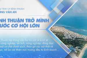 Bí thư Dương Văn An: Bình Thuận trở mình trước cơ hội lớn