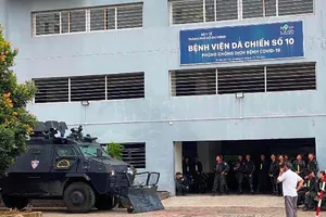 Công an TP.HCM tổ chức diễn tập đảm bảo an ninh trật tự tại một tòa nhà của Tập đoàn Novaland