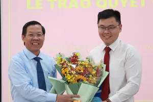 Tiến sĩ Trương Minh Huy Vũ làm Phó viện trưởng Viện Nghiên cứu Phát triển TP.HCM