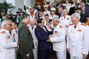 Thủ tướng Phạm Minh Chính gặp mặt nhân chứng lịch sử Công an Nhân dân