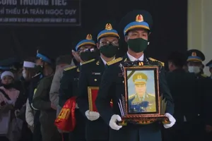 Quyền Chủ tịch nước truy tặng Huân chương Bảo vệ Tổ quốc cho Thiếu tá Trần Ngọc Duy