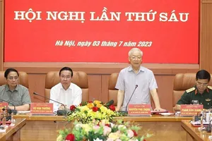 Toàn văn phát biểu của Tổng Bí thư tại Hội nghị Quân uỷ Trung ương lần 6