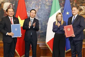 Tuyên bố chung về tăng cường quan hệ Đối tác Chiến lược Việt Nam-Italy