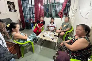 9 người đánh bạc trong 1 căn nhà ở Phú Nhuận
