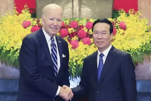 Chủ tịch nước Võ Văn Thưởng tiếp Tổng thống Mỹ Joe Biden