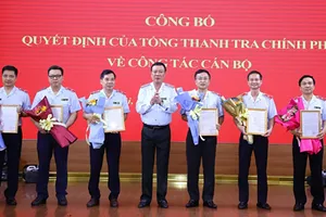 Thanh tra Chính phủ điều động, bổ nhiệm, luân chuyển 19 cán bộ