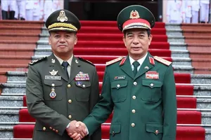 Đại tướng Phan Văn Giang: Đưa quan hệ quốc phòng Việt Nam - Campuchia lên tầm cao mới