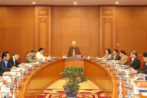 Hôm nay, Tổng Bí thư chủ trì cuộc họp về phòng, chống tham nhũng, tiêu cực