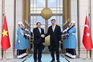 Chùm ảnh: Lễ đón Thủ tướng Phạm Minh Chính thăm chính thức Thổ Nhĩ Kỳ