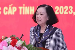 Bà Trương Thị Mai: 'Cán bộ chức vụ càng cao càng phải gương mẫu'