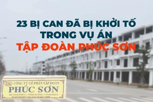 Những cán bộ nào đã bị khởi tố trong vụ án Tập đoàn Phúc Sơn?