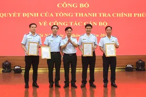 Bản tin nhân sự: Thanh tra Chính phủ điều động, bổ nhiệm nhiều vị trí lãnh đạo; Nhà Xuất bản Giáo dục Việt Nam có tân tổng giám đốc