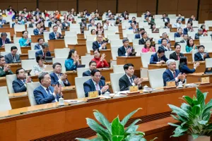 Quốc hội đã thông qua 11 luật, 9 nghị quyết liên quan công tác nhân sự