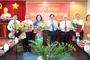 Bình Dương: Điều động, bổ nhiệm nhiều lãnh đạo chủ chốt