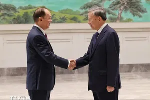 Tổng Bí thư, Chủ tịch nước Tô Lâm hội kiến với lãnh đạo tỉnh Quảng Đông, Trung Quốc