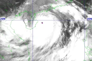 Siêu bão số 3 giật cấp 17 đang cách Quảng Ninh 550 km
