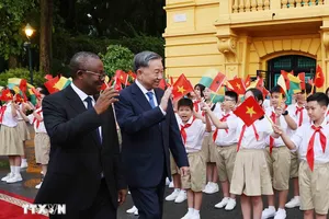 Tổng Bí thư, Chủ tịch nước Tô Lâm chủ trì lễ đón chính thức, hội đàm với Tổng thống Guinea-Bissau