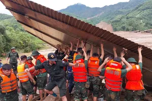 Cập nhật lũ lụt miền Bắc đến tối 11-9