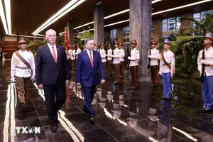 Cuba đón Tổng Bí thư, Chủ tịch nước Tô Lâm với nghi thức trọng thể nhất