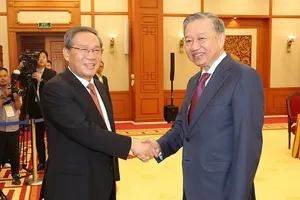 Chùm ảnh: Tổng Bí thư, Chủ tịch nước Tô Lâm tiếp Thủ tướng Trung Quốc Lý Cường