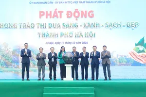 7 hành động cụ thể của phong trào 'Sáng – Xanh – Sạch – Đẹp' ở Hà Nội 